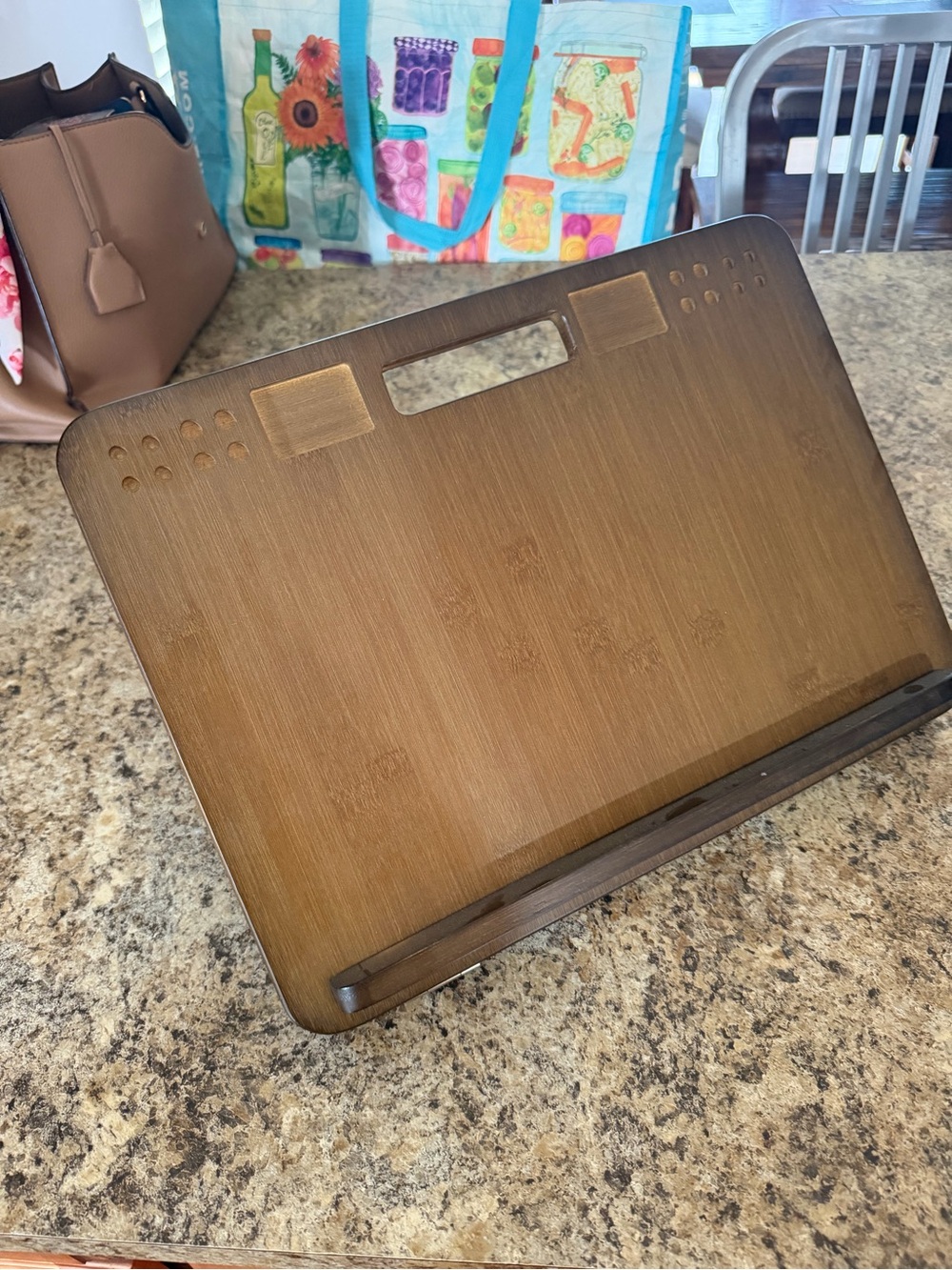 Portable Bamboo Art Easel- Brown
